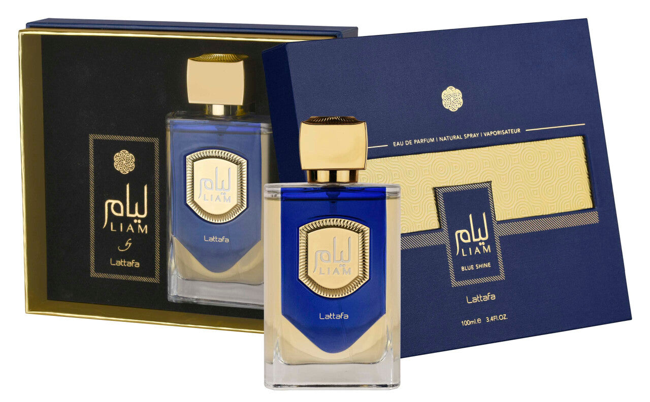 Lattafa liam blue shine 3.4 eau de parfum spray