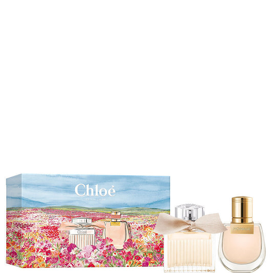 Chloe 2 *20ml eau de parfum spray set for women: chloe signature 0.67 eau de parfum spray + chloe nomade  0.67 eau de parfum spray