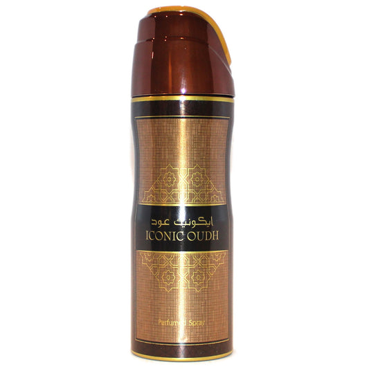 Lattafa iconic oudh 6.7 perfumed body spray