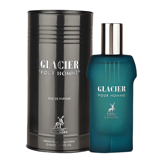 Lattafa alhambra glacier pour homme 3.4 eau de parfum spray for men