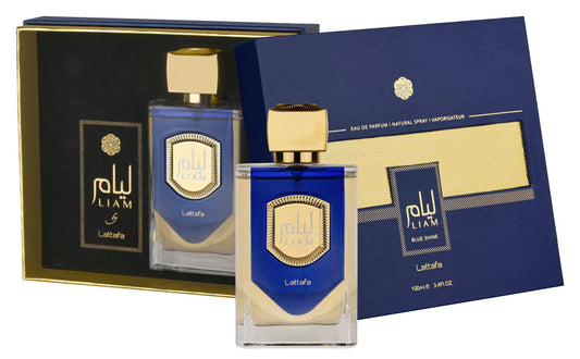 Lattafa liam blue shine 3.4 eau de parfum spray