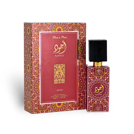 Lattafa ajwad pink to pink 2.04 eau de parfum spray