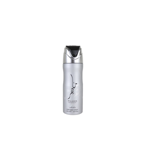 Lattafa maahir legacy 6.7 perfumed body spray for men