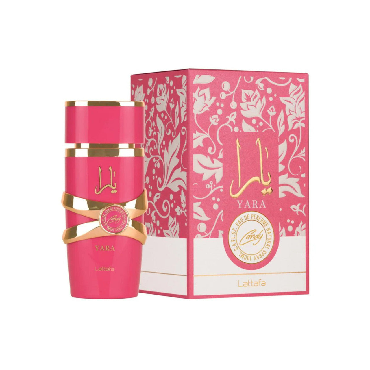 Lattafa yara candy 3.4 eau de parfum spray for women