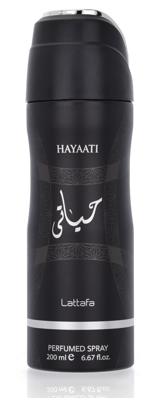 Lattafa hayaati 6.7 perfumed body spray